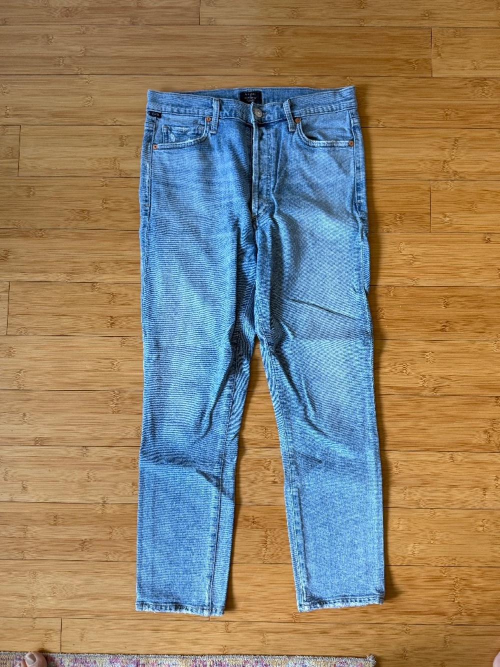 Citizens of Humanity "Olivia Crop" High Rise Slim, Size 29